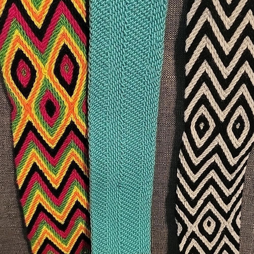 Wayuu handmade colombian bag straps new